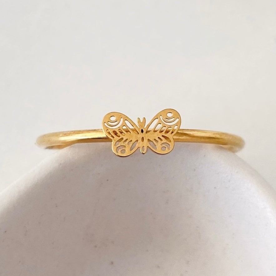 ANILLO MARIPOSA MANDALA